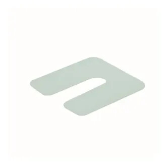 Uitvulplaat 1mm transp 480st