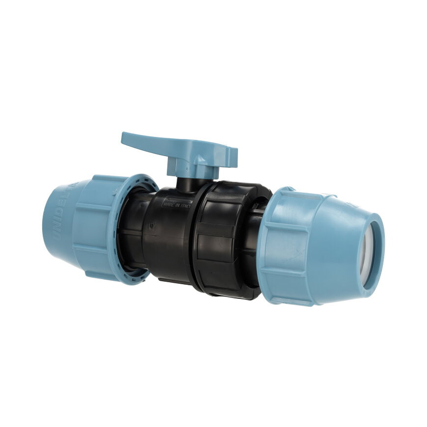 Unidelta pp kogelkraan 32mm 10b knel