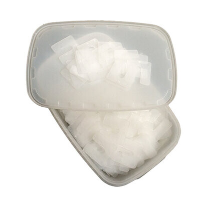 Vulplaat doos 1mm wit 480 stuks