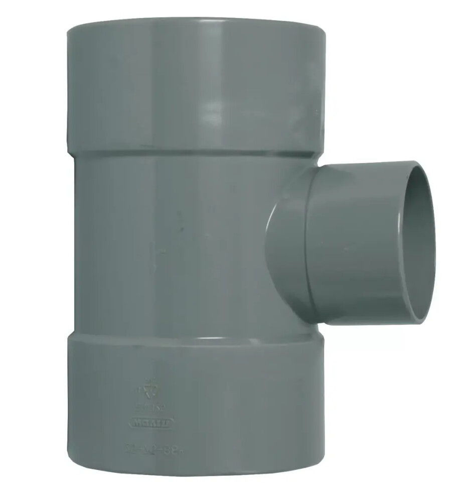 Wadal verloop-T-stuk 88° 50x40 m/m/m