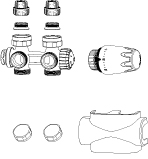 Heimeier Multilux set univ onderblok