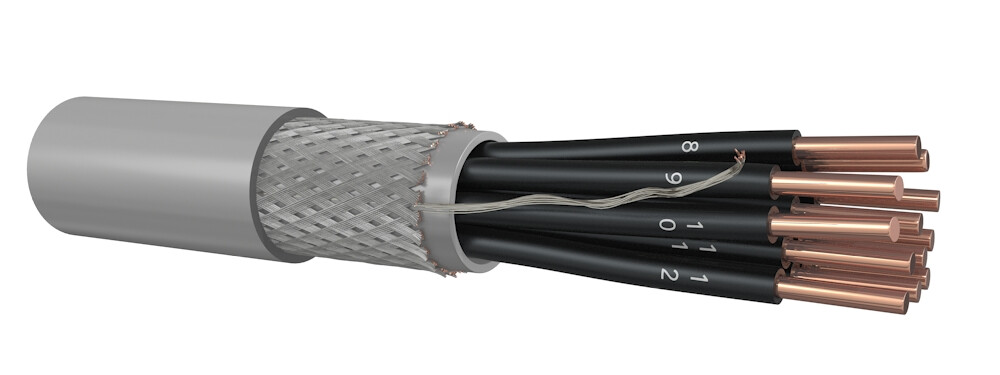YMVKAS kabel 2x2,5 l=100m